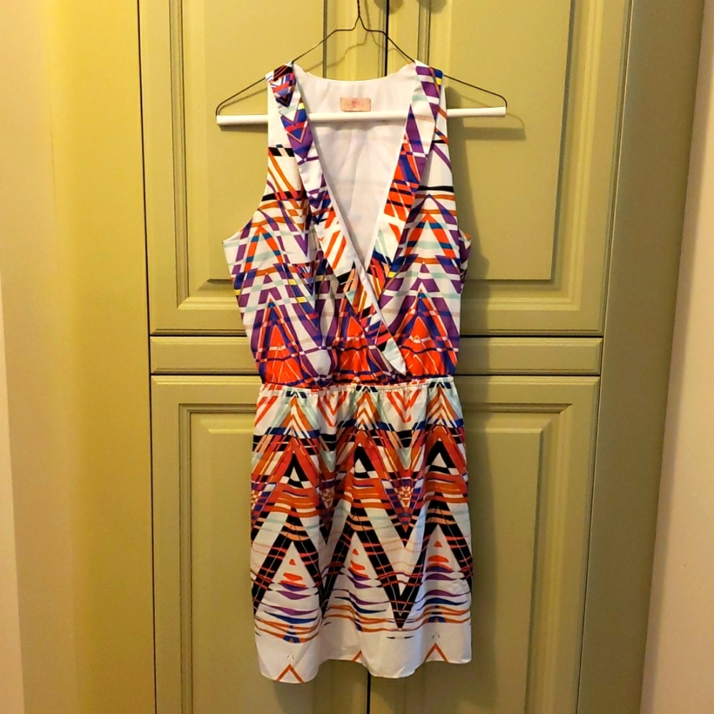 Summery and Colorful Tank with Elastic, Size 4